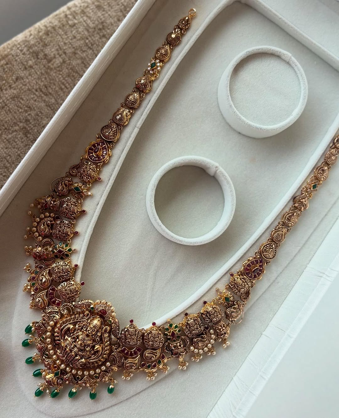 Traditional Latest Collection Gold Haram From 'Balkunje Jewellers'