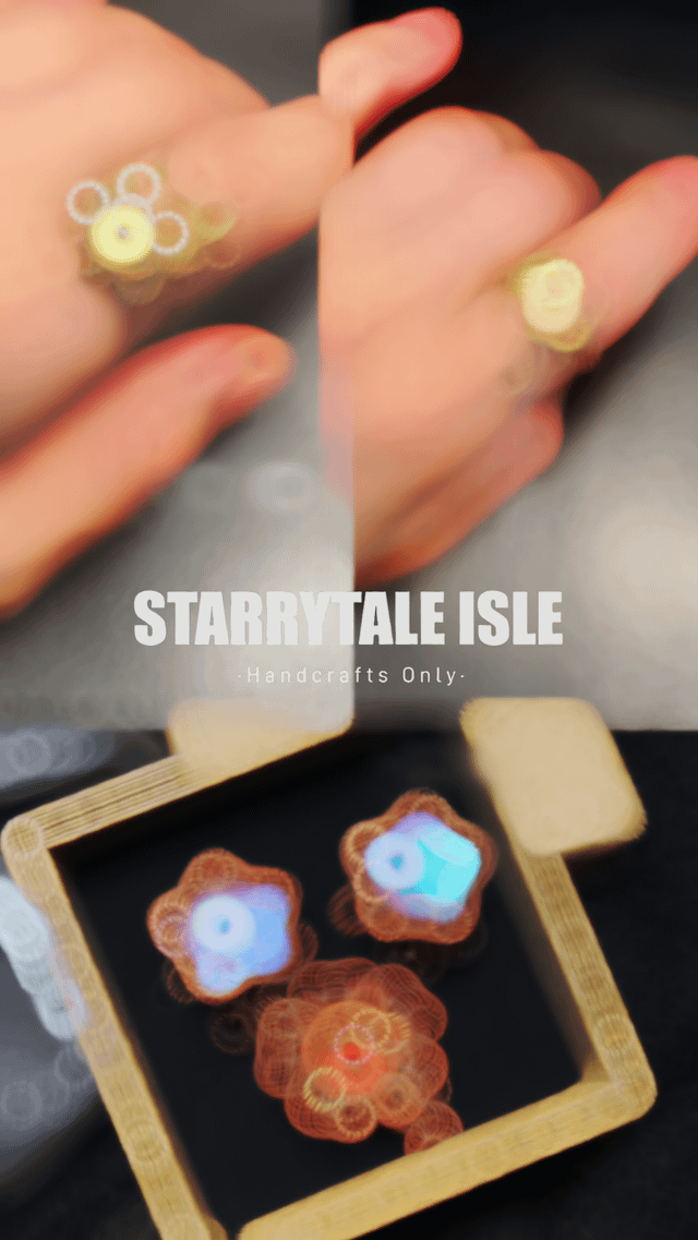 最近制作的旋转戒指。 HHH扩大期间的填充游戏