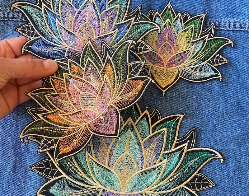 Ohmycrow /读者宝石的精彩绣花矫正方式