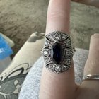 装饰艺术环密封925 MEDE