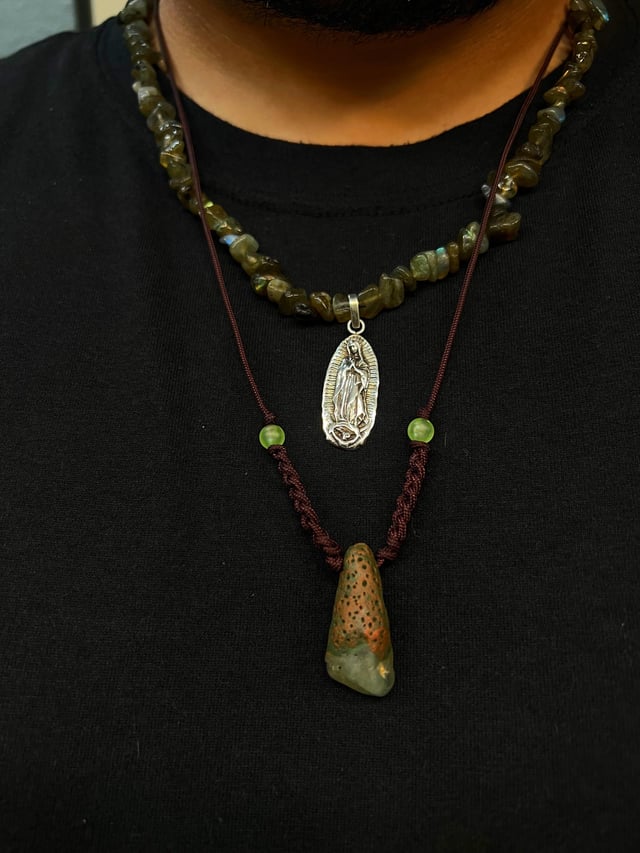 我做了两种项链，我觉得它看起来很棒。