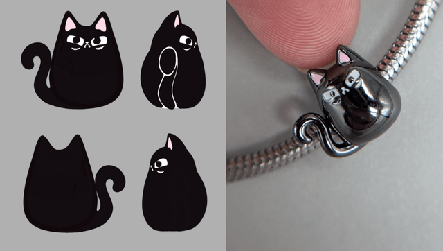 素描与魅力完成 - 判断猫