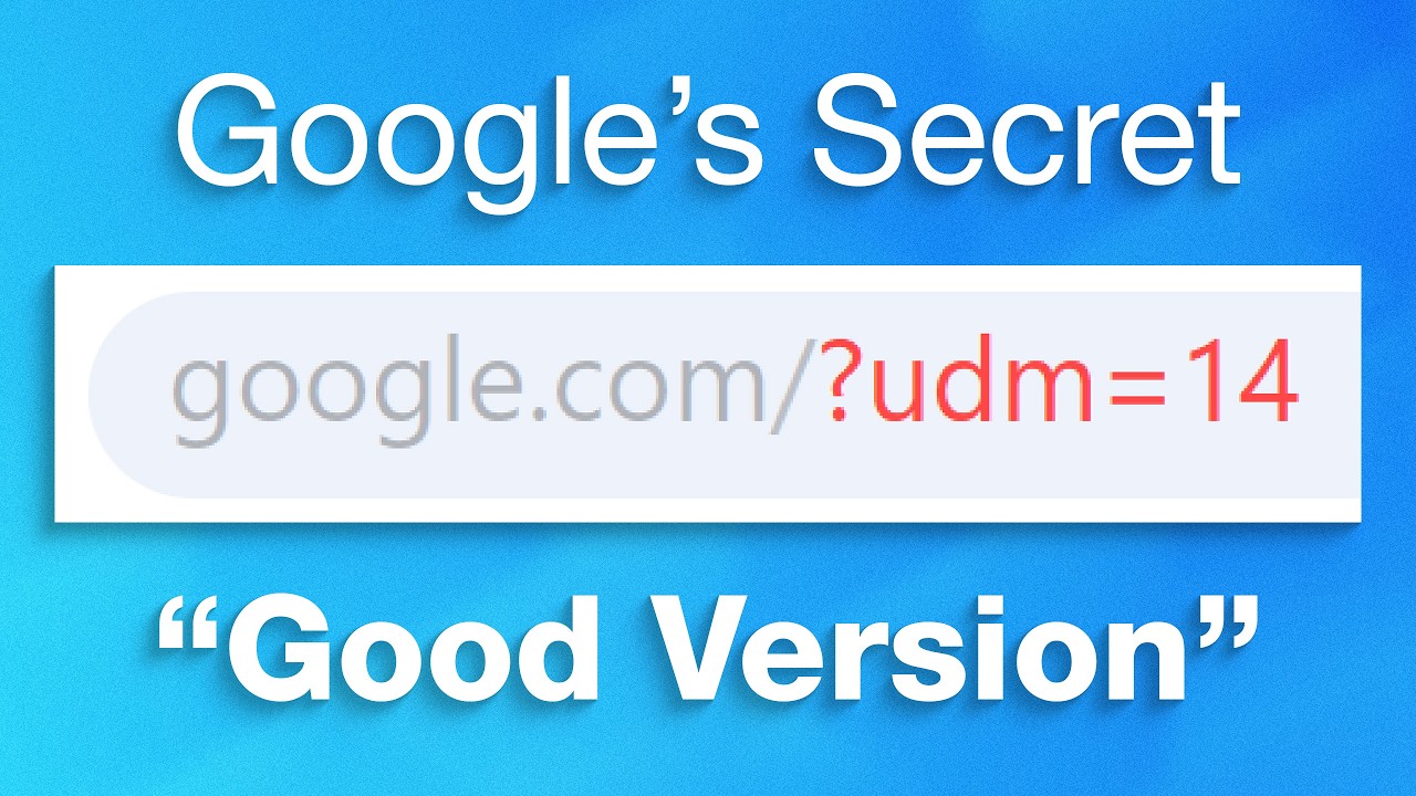Google URL秘密好”搜索版本