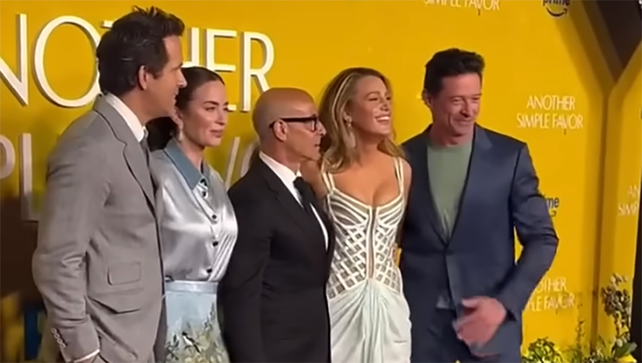 艾米丽·布朗特（Emily Blunt）和布雷克·莱弗利（Blake Lively