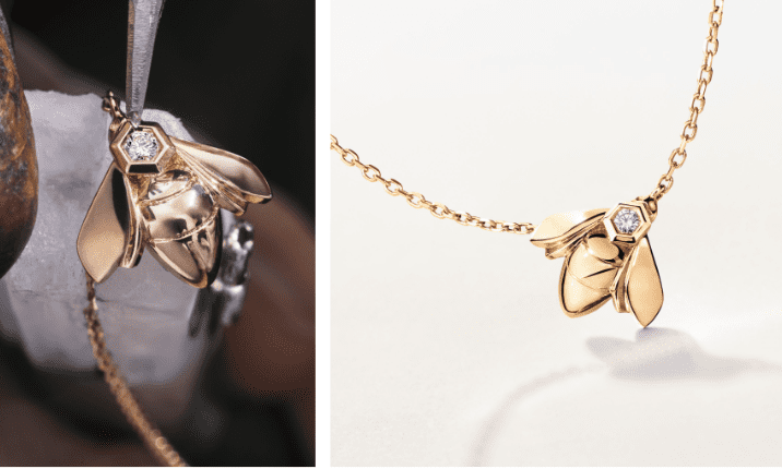 Chaumet致力于与新的Bee de Chaumet项链进行跟踪