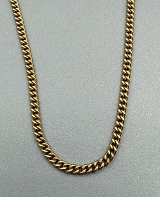 检查10K固体区系列系列2.6毫米黄金公司18" eBay上的4.48克！