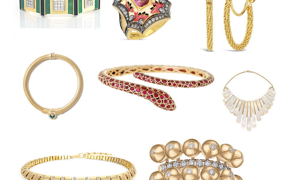 Deco Reconstrumed是今年最大的珠宝趋势之一