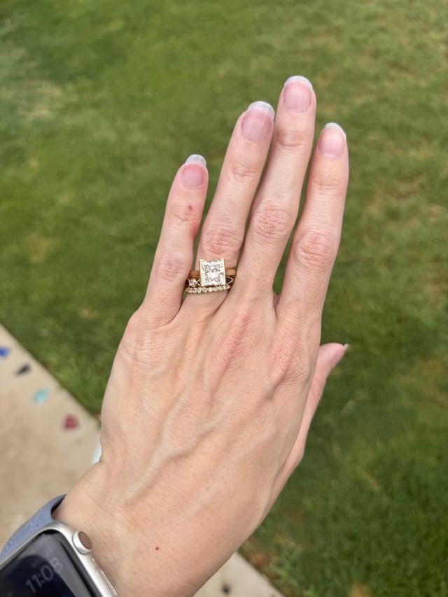 我想和大家分享我的新婚礼。