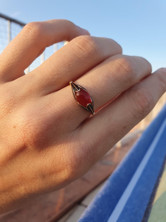 个性化的搪瓷戒指