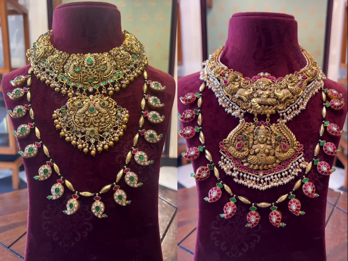 Traditional Gold Plated Jewellery Sets From 'Rajatamaya'