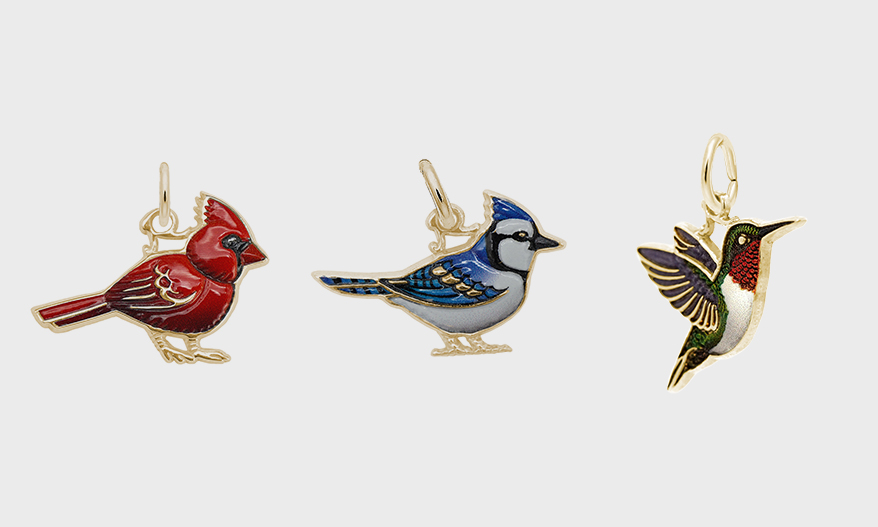 Rembrandt Charms Expands Popular Bird Charm Line to Celebrate the Beauty of Birdwatching