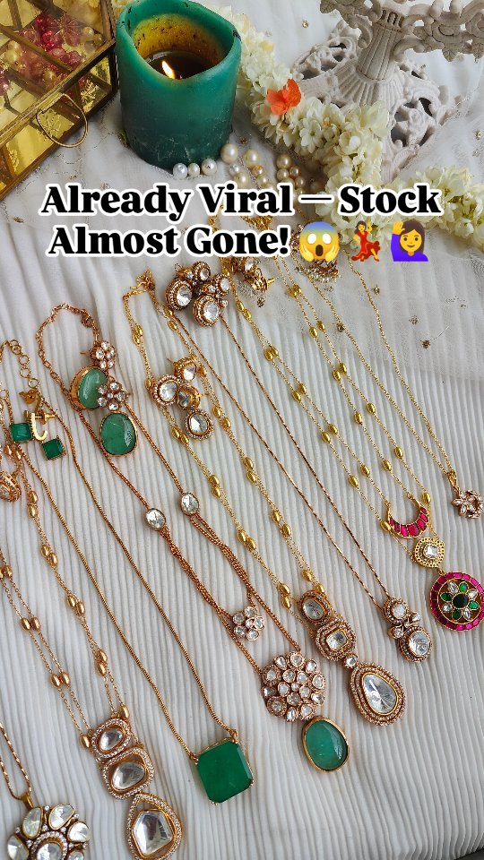 Trendy Chain and Pendant Collection From 'Anairaa Official'