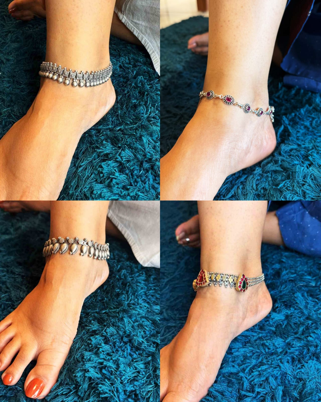 Gold Plated Anklets Collections From