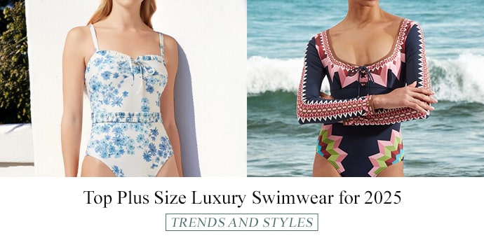 plus size luxury swimwear