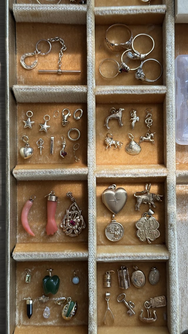 我所有的魅力和吊坠