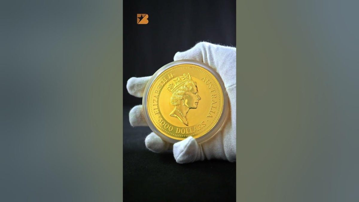 1公斤金：1992年的象征性袋鼠块硬币