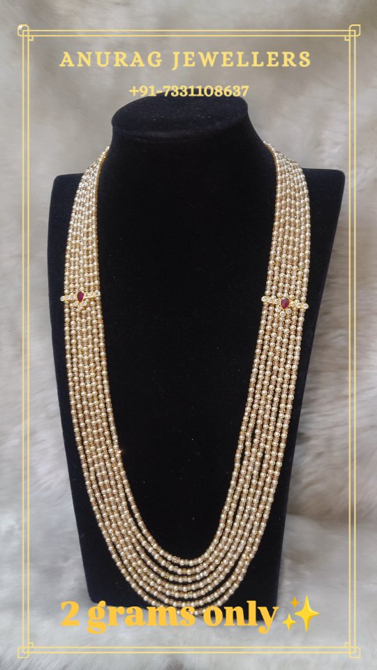 Gold Side Locket Long Necklace From