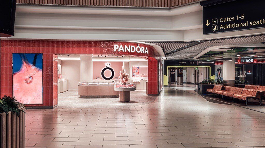 Pandora opens first London airport store at Gatwick