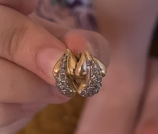 父亲给了我这些金耳环，但我不喜欢它们。他拒绝将他们带回去。如果我卖掉我的母亲会杀了我。我应该怎么办？