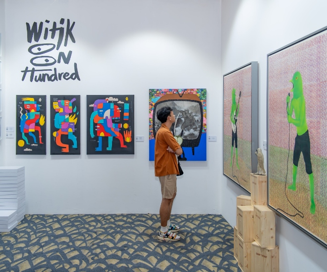 Artmoments Jakarta 2025在Agora展览厅的新空间中大胆的新篇章返回