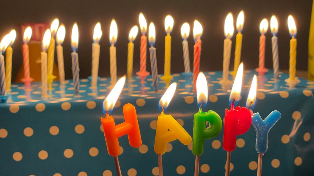 八月份要买一个人的生日