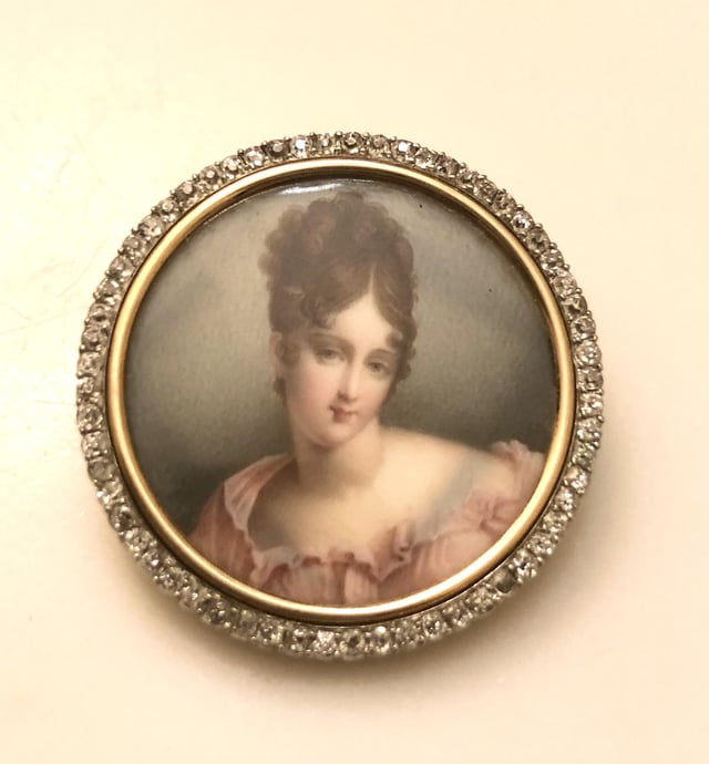 杰克和马库斯维多利亚时代钻石别针