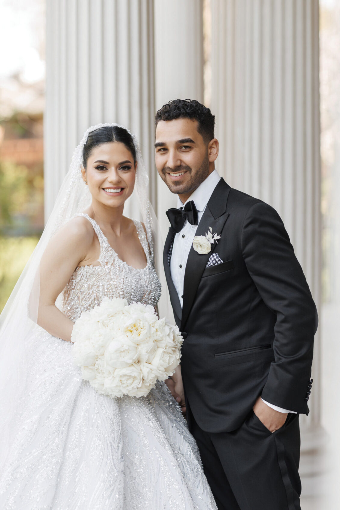 多伦多历史庄园中的皇家灵感婚礼〜Wedluxe Media