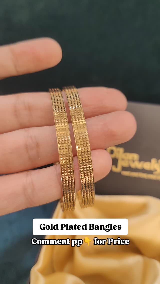 Gold Plated Dual Plating Bangles From