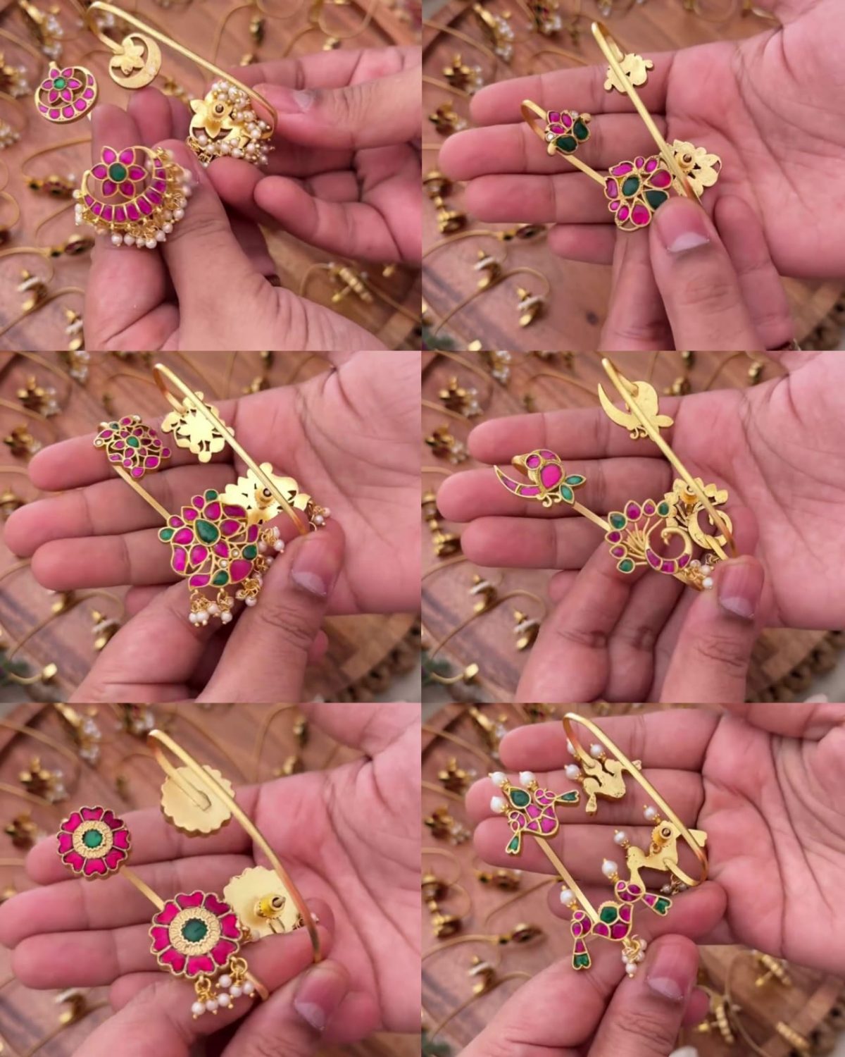 Traditional Bugadi Ear Cuffs Collection From