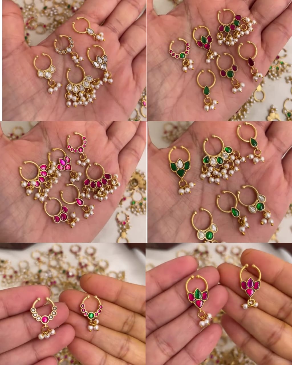 Imitation Septum Nose Rings From