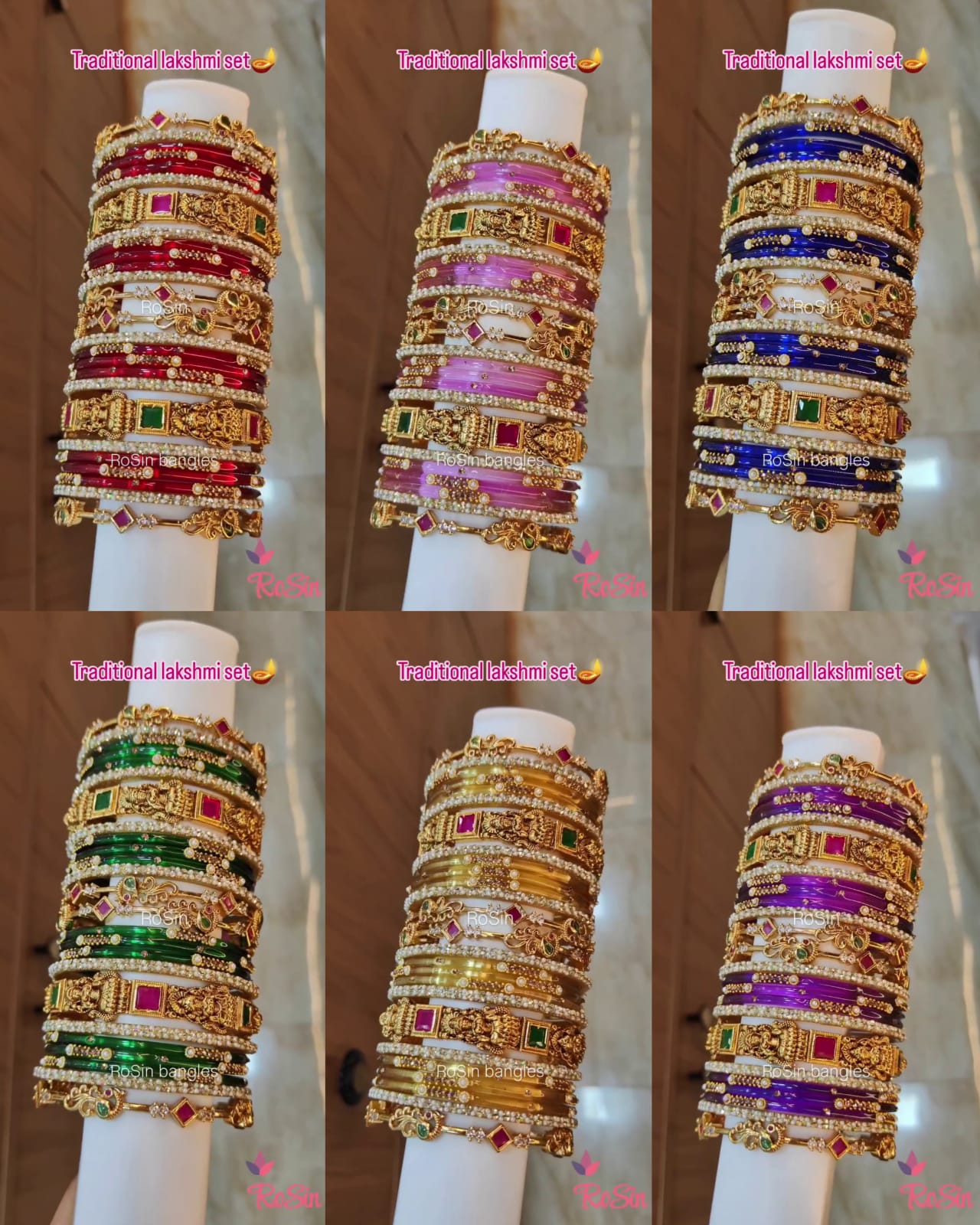 Lakshmi Glass Bangles Collection From