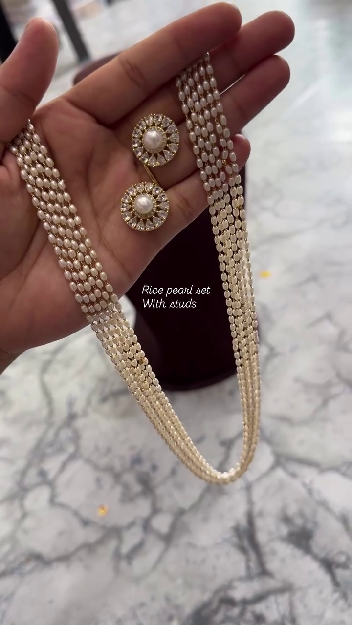 Multi Layers Pearl Necklace From