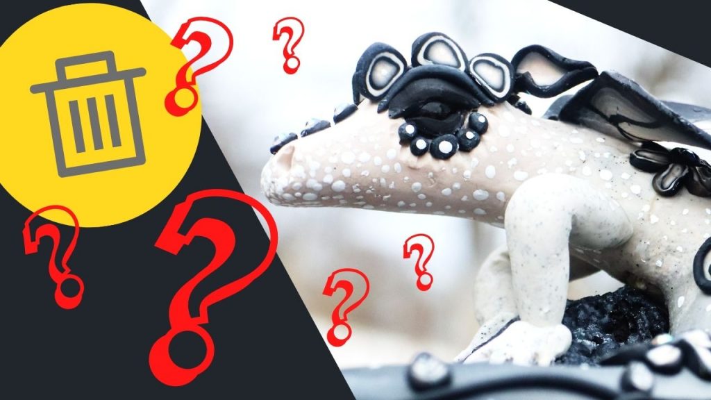 在聚合物粘土中制造Spark Magic Dragon-Sculpture