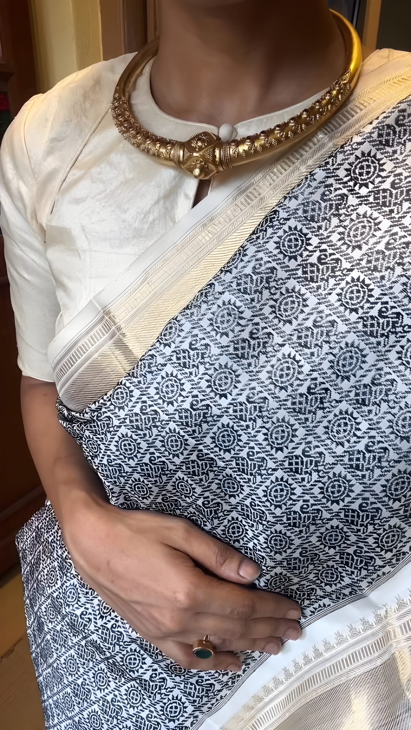Gold Plated Hasli Necklace From