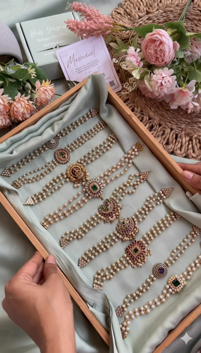 Pearl Layered Choker From