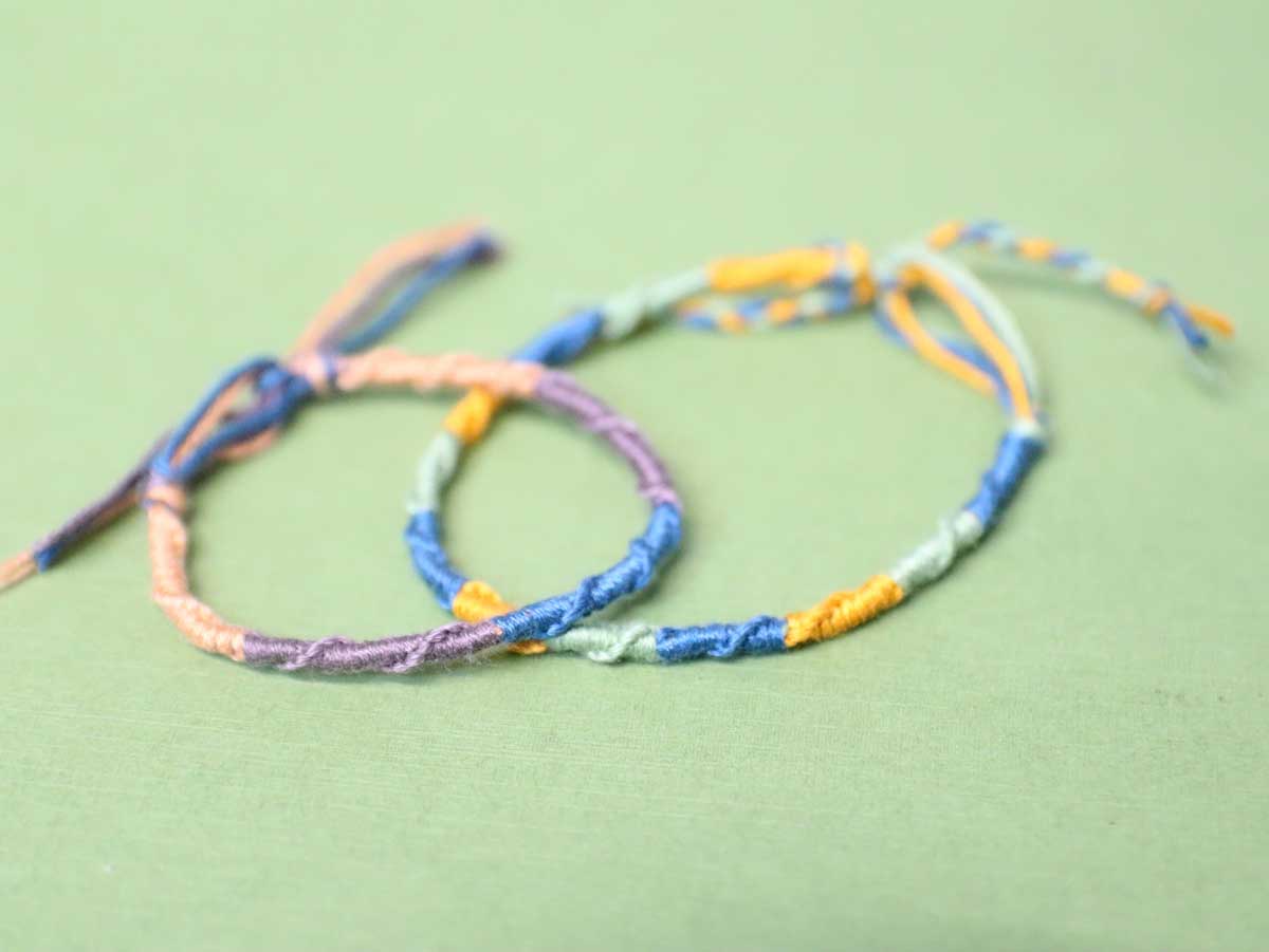 螺旋友谊手链 - 您应该制作的第一个手链！ * 母亲和工匠