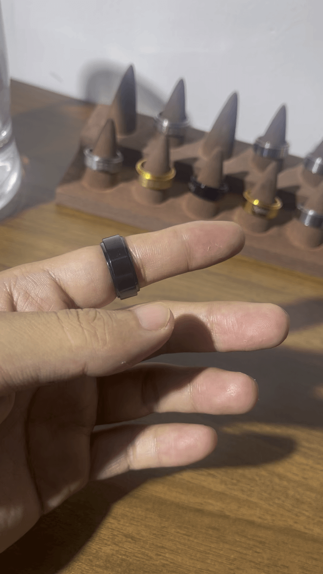 使用精密轴承通道制作 2mm 厚的旋转环