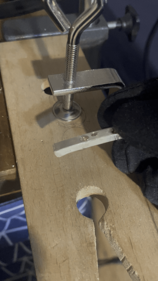 我第一次练习镶嵌吉普赛宝石