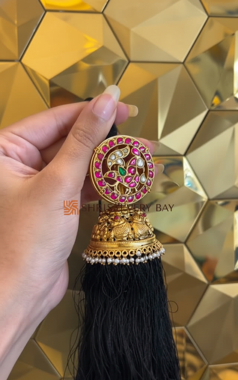 92.5 Silver Peacock Jada Kuchhulu From