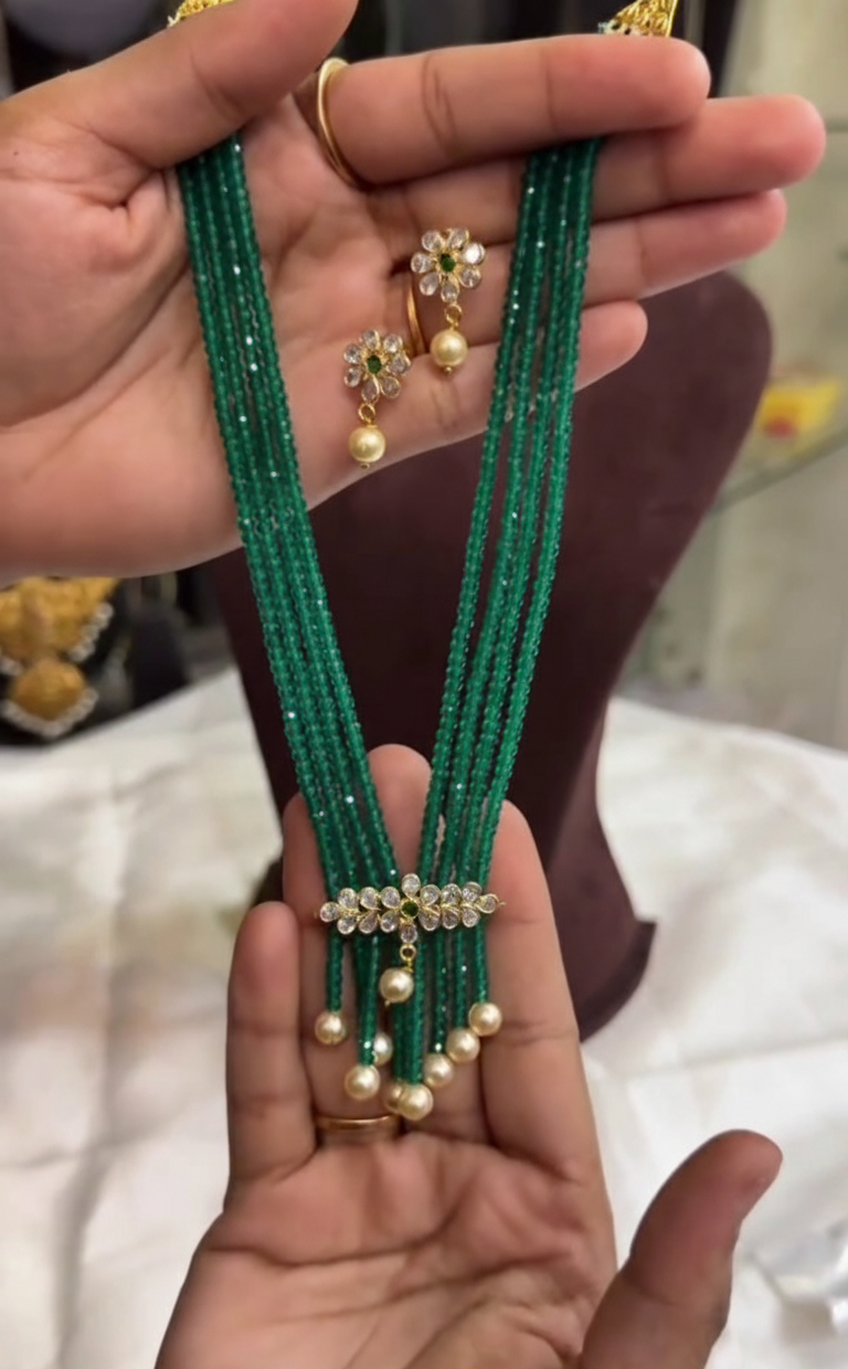 Beads Layered Necklace From