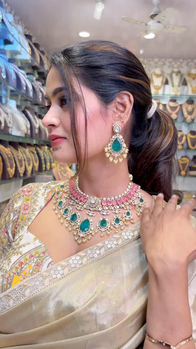 Doublet Stone Necklace From