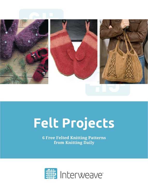 6 Free Felted Knitting Patterns