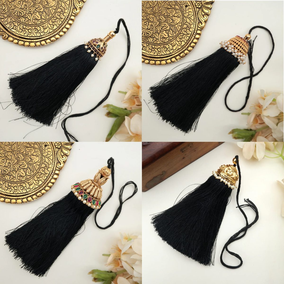 “Happy Pique”的 Jada Kungalam 南印度新娘系列 • 南印度珠宝