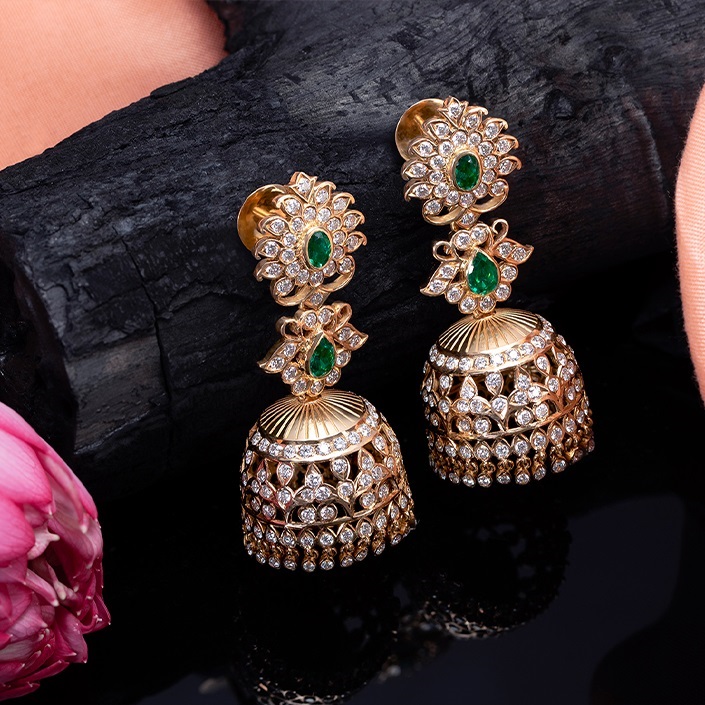 Swarnika Jhumkas