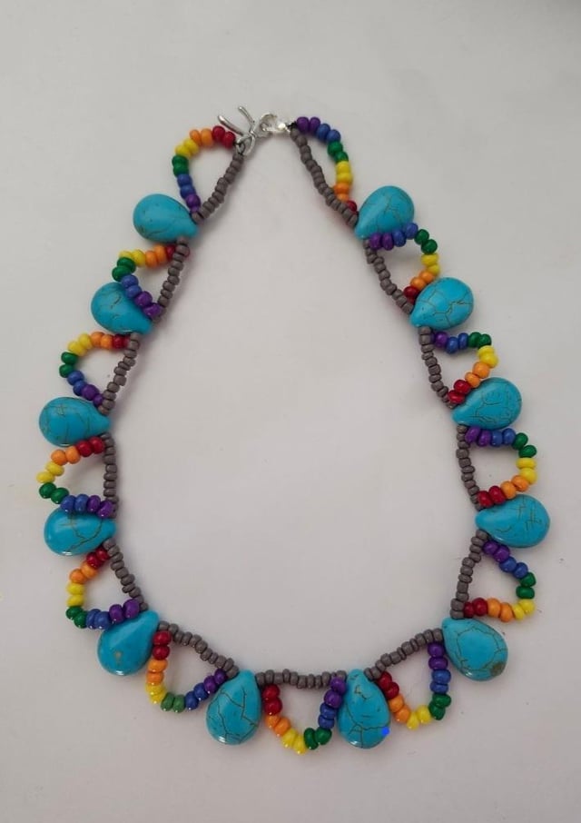 我为下雨天做了一条项链