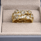 迄今为止最复杂的委托！完全手工制作，无CAD，客户黄金和钻石总计1.4克拉，约14k金