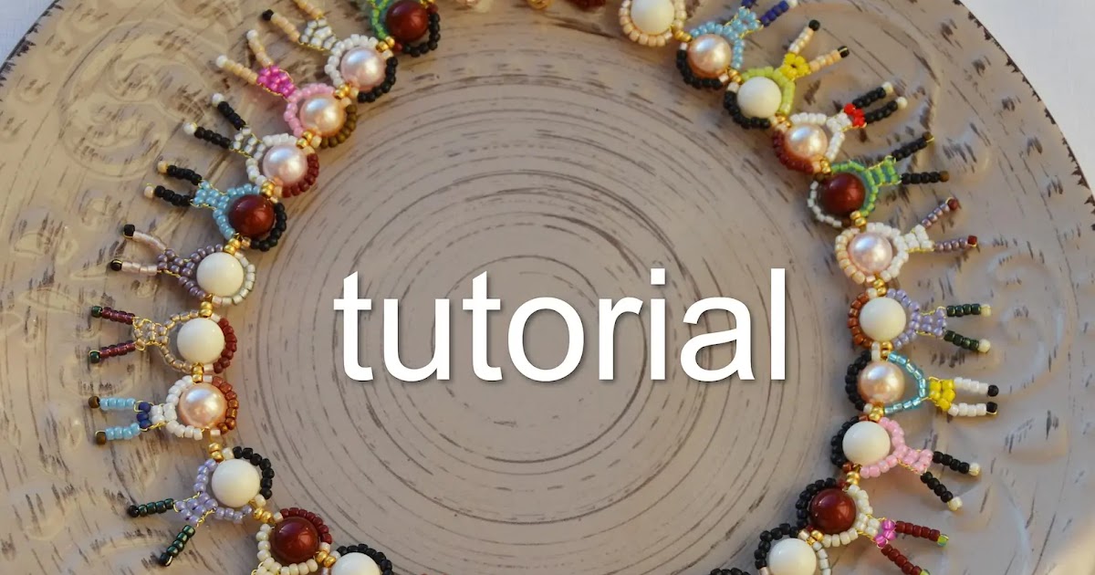 适合小人物和玩偶/珠宝串珠的有趣珠饰教程