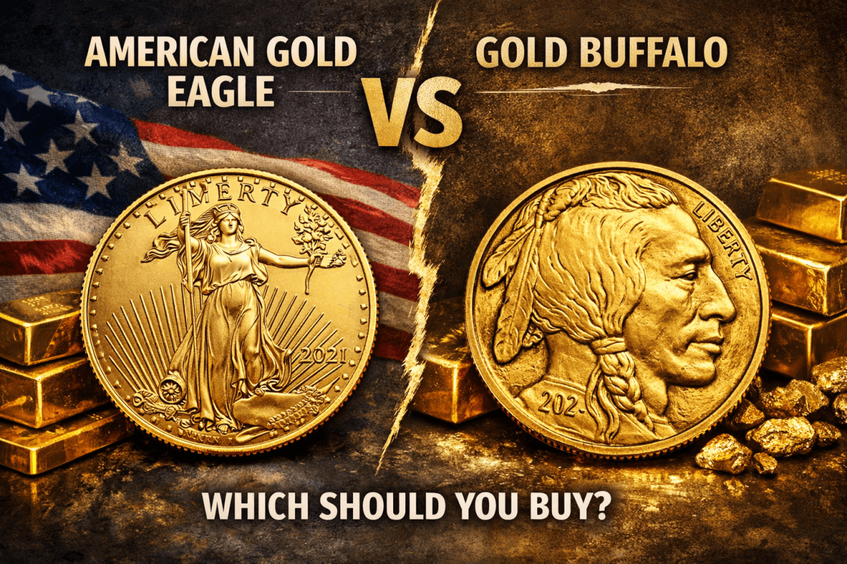 美国鹰金币与水牛金币：您应该购买哪一个？
