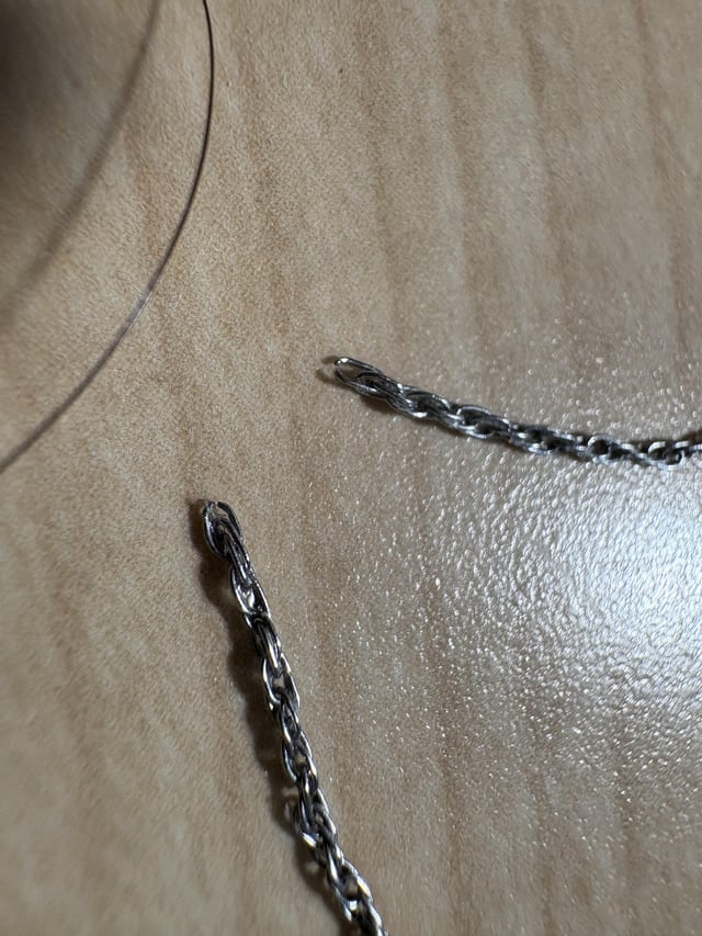 如何修复又细又断的项链？