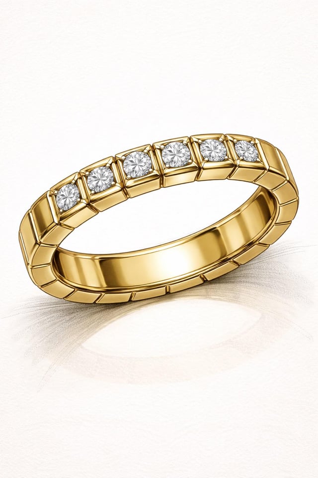 18 克拉金戒指的成本估算